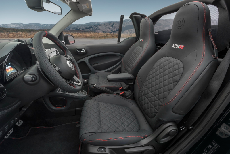 Illustration for article titled The Brabus 125R Is a Ballistic 125-HP Smart ForTwo Pocket Rocket